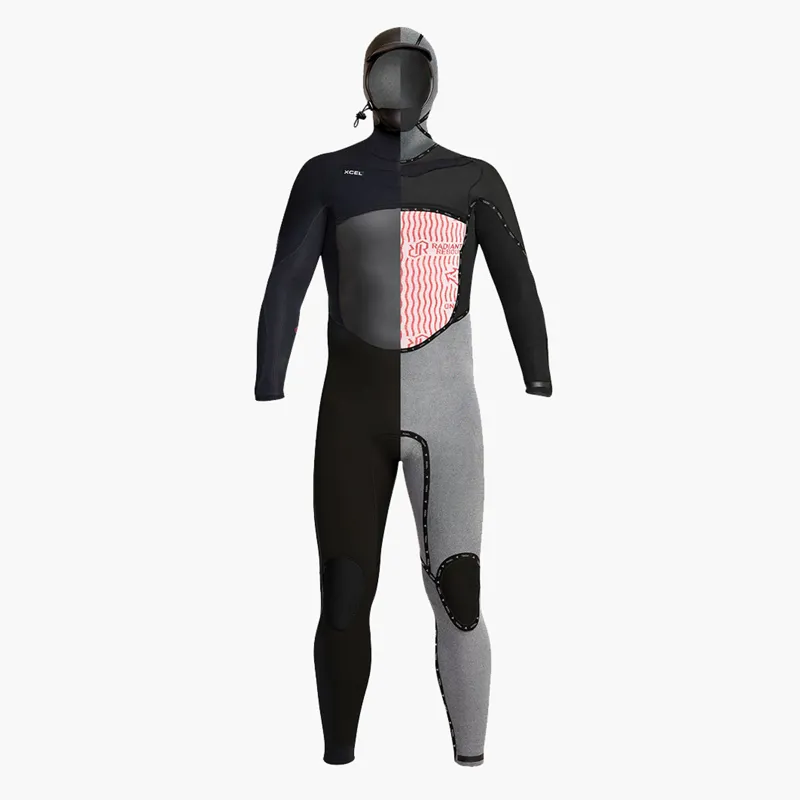 Xcel Mens Infiniti Hooded Wetsuit 6/5 3XL-1